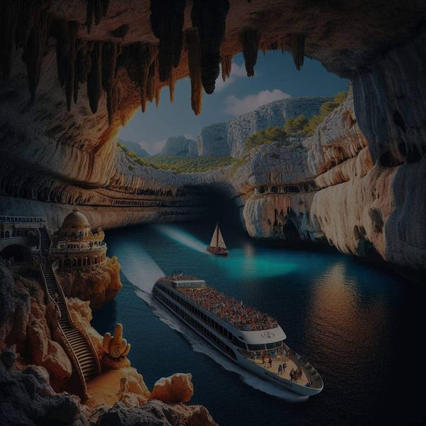 Est-ce qu'une croisière peut proposer une initiation à la spéléologie dans les grottes de Majorque?