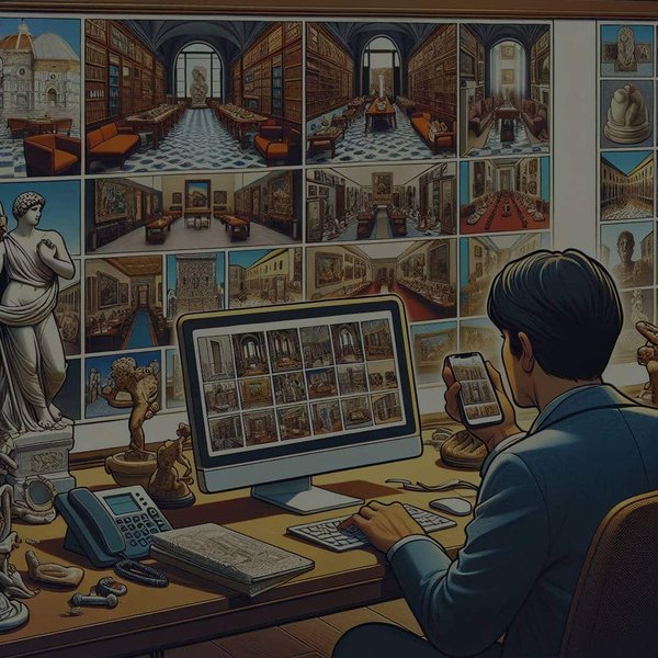 Comment réserver un appartement avec une collection d'art privée à Florence?