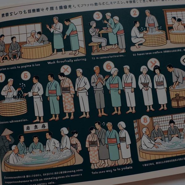 Quelles sont les règles d'étiquette à respecter dans les onsens au Japon ?